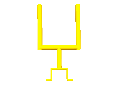 Goal Post Moving Sticker - Goal Post Moving Football Stickers
