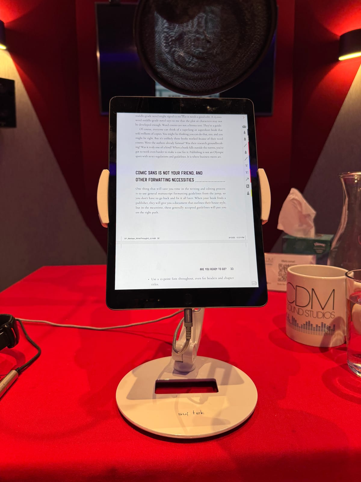 What It's Like to Record Your Audiobook